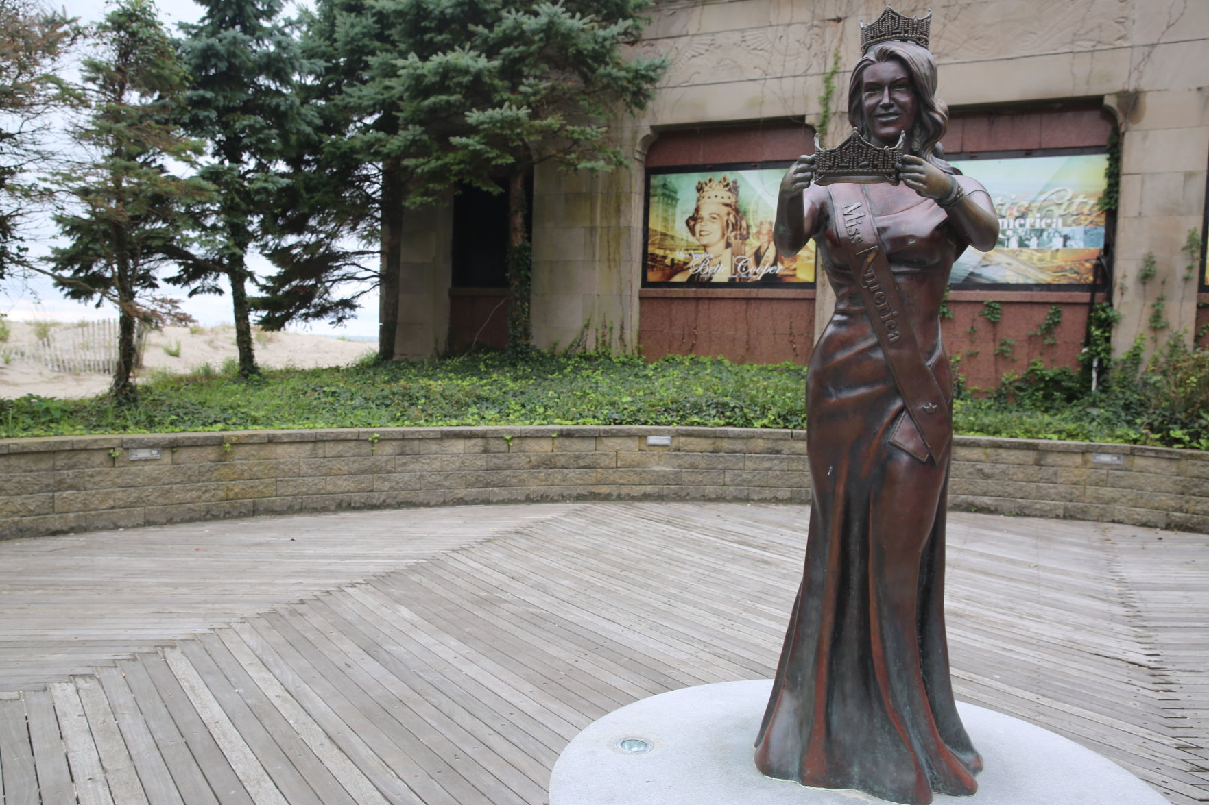 Historic walking trail in Atlantic City
